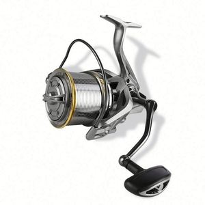 Carrete de Pesca Giratorio NGK con 17+1BB, Carrete de Aleación de Aluminio y Nylon, Cuerpo de Plástico, Relación de Engranajes 4.8:1, Mano Izquierda, Gris, Señuelo Artificial, Pesca en Lago y Arroyo - Product Image 2
