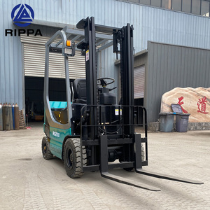2 Ton araba makaslı kaldırma 2600KG paletler elektrikli arabası ulaşım 3 Ton elektrikli taşınabilir Forklift - Product Image 4