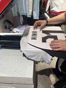 新款定制高品质热转印足球球衣德国队服运动服复古足球球衣运动服 - Product Image 3