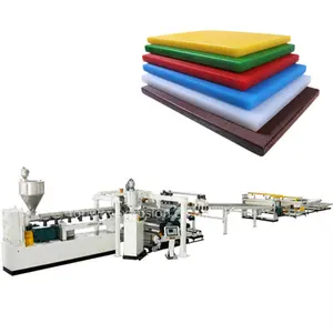 Plastic PE 30mm thickness board extrusion making machine PP 20mm thick board extruder machinery production line