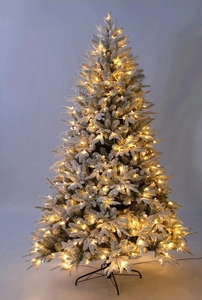 Nhà Máy Bán Buôn Chất Lượng Cao 120Cm <span class=keywords><strong>150Cm</strong></span> 180Cm 210Cm 240Cm Pre-Thắp Sáng Đầy Đủ PE Trang Trí Cây Giáng Sinh - Product Image 5