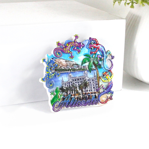 Imán de Resina 3D Personalizado de Recuerdo Turístico de España, Directo de Fábrica, con Diseño de Benidorm y <span class=keywords><strong>Alicante</strong></span>, para Promoción - Product Image 2