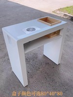 Table de manucure double moderne en promotion – Mobilier professionnel pour salon de beauté et de manucure