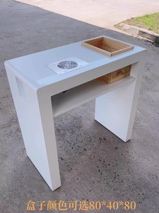 Hot Sale <b>Nail</b> Salon Desk Furniture <b>Nail</b> <b>Table</b> Modern Double Seater Manicure <b>Table</b> for <b>Nail</b> Salon - Product Image 3