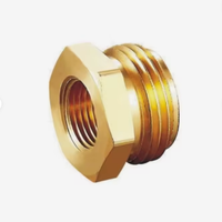 Raccords de plomberie en laiton : Adaptateur de filetage femelle vers filetage mâle NPT, raccord réducteur en laiton pour vannes et tuyaux