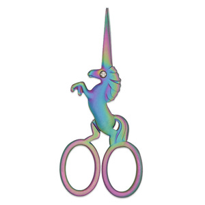 Unicorn Shape Embroidery Scissors Stainless Steel Mini Thread Cutters Home Use Craft Shears - Product Image 4