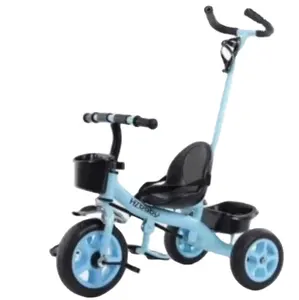 Children's bicycle Tricycle Children's trolley with pushcart boys girls pedal bicycles