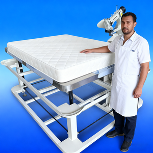 Automatic Vacuum Overlock for <b>Mattress</b> <b>Spring</b> Binding Flanging Beading Industrial Stitching - Product Image 1