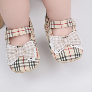 New Born Baby First Gift for Cure Princess Dress Bowknot 0-1 Years Baby Shoes - Product Image 3