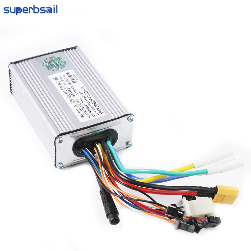 Superbsail, 42 В, контроллер электродвигателя, Интеллектуальный бесщеточный контроллер двигателя для 10-дюймовых деталей KUGOO M4