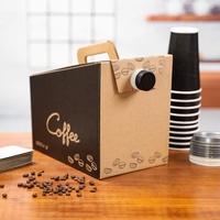 Sacs à café froid Vitop Valve 1,5L 3L 5L, pochettes souples imprimées pour café et thé
