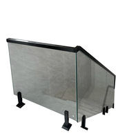 Poteaux de balustrade en acier inoxydable 304 épaissis, soudés, pour rivage piétonnier, style moderne minimaliste, anti-choc, type colonne