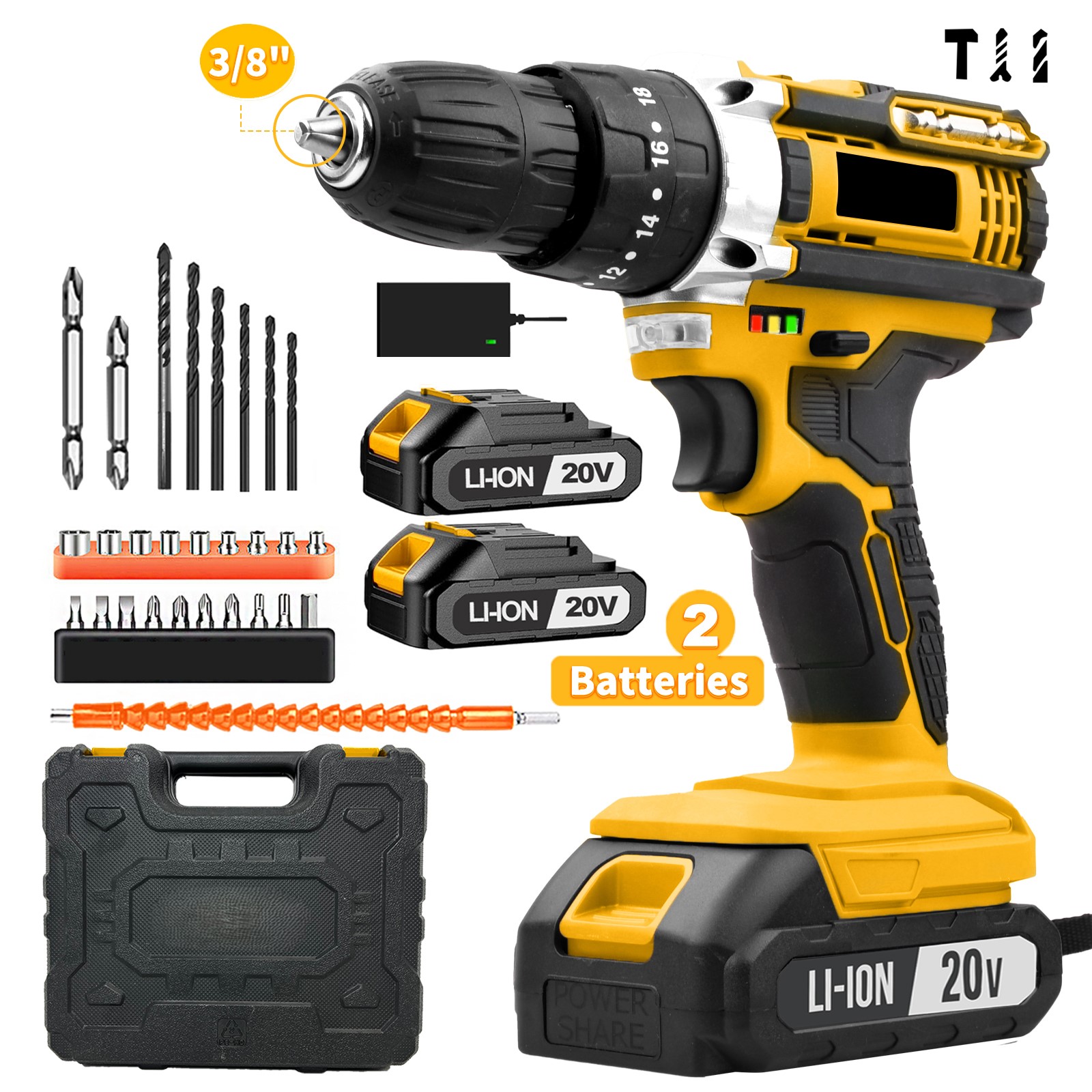Yellow-2 Battery
