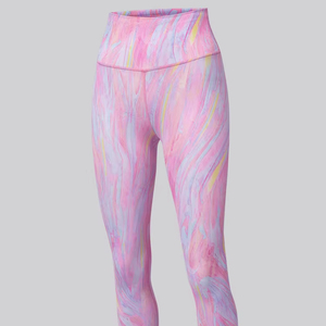 Women's High Waist Gym Fitness Pants Seamless Yoga <b>Leggings</b> with Solid <b>Pattern</b> Custom Logo Elastic Waist Closure - Product Image 4
