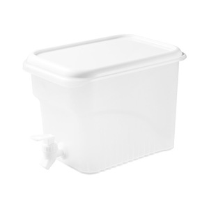 Pichet à eau froide pour réfrigérateur distributeurs de boissons de jus bouilloire avec robinet grande capacité PP plastique carré en plastique CLASSIC 3.5L/5L - Product Image 6