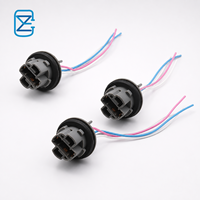 Adaptateur de douille pour ampoule LED T20 7440 7443, faisceau de câblage pour feux de voiture, clignotants et feux de recul