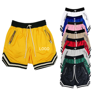 <span class=keywords><strong>Pantaloncini</strong></span> sportivi con Logo personalizzato di alta qualità da uomo che corrono reti da Fitness da ginnastica <span class=keywords><strong>pantaloncini</strong></span> da basket in rete per uomo - Product Image 1