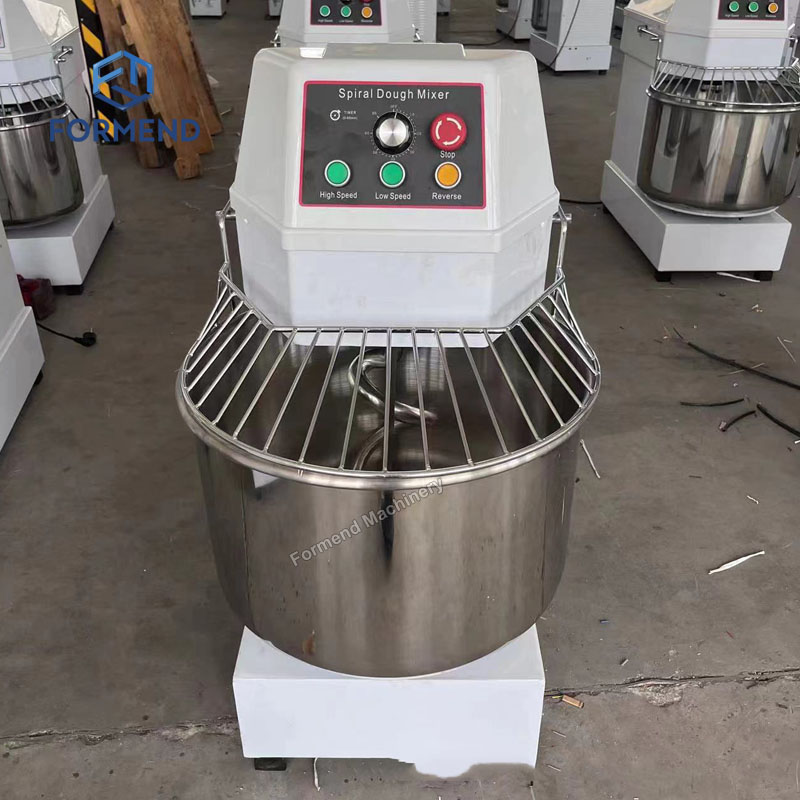 Heavy Duty Industrial Stainless Steel Dough Mixer Continuous Operation for Home Use Farm for Flour Mill