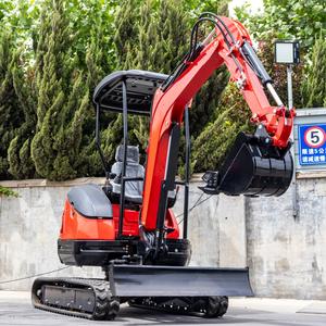 <span class=keywords><strong>Mini</strong></span>-excavatrice sur chenilles hydraulique de 2500 kg, moteur EPA, micro-excavatrice sur chenilles de 2,5 tonnes, petite excavatrice agricole à vendre - Product Image 6