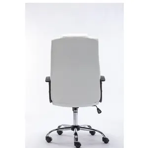 Chaise de bureau de Gaming ergonomique avec bras rembourré, siège Support lombaire ajustable