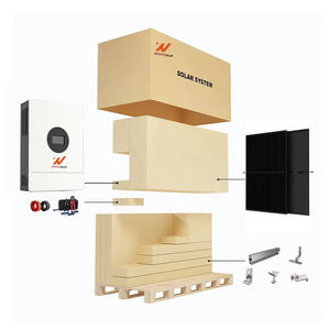 Ensemble complet photovoltaïque hors réseau haute performance 3kw 5kw 10kw 15kw 20kw 30kw Systèmes d'alimentation domestique hybride à énergie solaire - Product Image 5