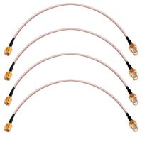 Câble coaxial RF à faible perte 90 degrés SMA mâle vers SMA mâle RG174
