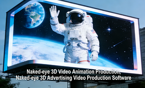 Service de production vidéo d'animations 3D sans lunettes, création de contenu pour écrans LED 3D sans lunettes - Product Image 2