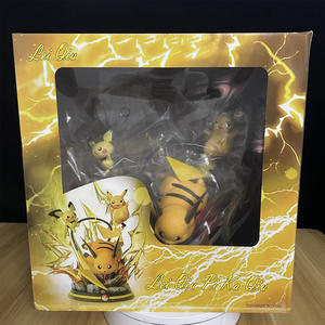 Scenografia dinamica a tema lampo con <span class=keywords><strong>Pikachu</strong></span> <span class=keywords><strong>Raichu</strong></span> & <span class=keywords><strong>Pichu</strong></span> modello da collezione - Product Image 3