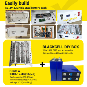 Caja de batería de litio recargable de 280 Ah con carcasa resistente a la intemperie para almacenamiento solar residencial y sistemas de energía para cabinas fuera de la red. - Product Image 6