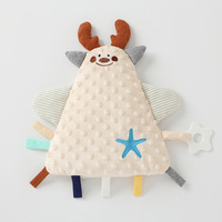 Baby Sicherheits decken Elefant Lovey Gestrickt Super Soft Infant Schlafs pielzeug Baby decke Tröster