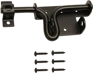 Loquet de porte à pêne <span class=keywords><strong>coulissant</strong></span> robuste avec trou de cadenas-Quincaillerie solide Boulon <span class=keywords><strong>coulissant</strong></span> <span class=keywords><strong>en</strong></span> métal épaissi Serrures de porte Loquets de porte <span class=keywords><strong>pour</strong></span> She - Product Image 3