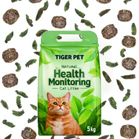 Litière pour chat naturelle et écologique avec indicateur de pH pour le bien-être des chats