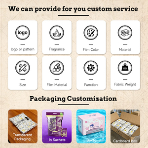 Tisu Basah Mini Ramah Lingkungan Sekali Pakai Bebas Alkohol Bahan Non-Woven Untuk Wajah Tangan Restoran Terbungkus Individual Portabel - Product Image 4