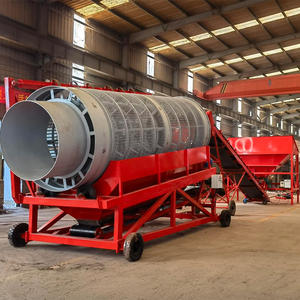 Cribleur mobile à tambour pour sable, gravier, compost, déchets de construction, terreau, copeaux de bois - Product Image 5