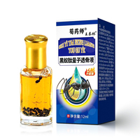 Wangtailin 12ml Líquido Penetrante de Péptidos de Hormiga Negra, Aceite Natural Chino a Base de Hierbas para el Alivio del Dolor en Articulaciones y Artritis