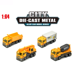 Mô Phỏng Hợp Kim Đồ Chơi <span class=keywords><strong>Diecast</strong></span> Hợp Kim 1/64 Kỹ Thuật Xe Thiết Lập Xe Cẩu Xe Mô Hình Đồ Chơi Cho Trẻ Em - Product Image 1