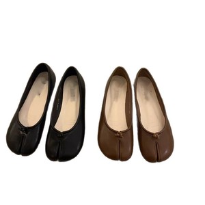 Nouveau style 2026 – Chaussures plates à bout fendu style rétro français, antidérapantes, à enfiler, pour <span class=keywords><strong>grand</strong></span>-mère - Product Image 5