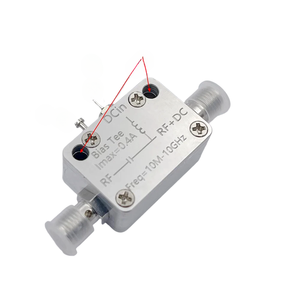 10Mhz-10Ghz Bias Tee RF DC Block RF Isolator Coaxial Bias Tee for HAM Radio Broadband <b>Amplifier</b> SDR <b>Receiver</b> GPS Bias Tee - Product Image 1