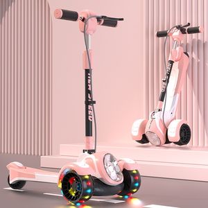 Patinete de Empuje para Niñas de 6 Años, Patinete Infantil con Freno, Patinete de Pedales con Ruedas Grandes para Niños - Product Image 4