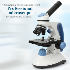 <span class=keywords><strong>Kit</strong></span> microscopio LUXUN 40X/100X/250X /400X/1000X giocattolo monoculare per bambini microscopio scientifico della scuola biologica per l'apprendimento dei bambini - Product Image 2