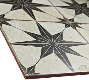 도매 오래된 세계 빈티지 스타일 장식 Azulejos 도자기 모로코 쪽모이 세공 별 세라믹 타일 바닥 300 타일 - Product Image 3