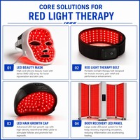 Chip LED SMD 3 en 1 5050RGB de 0.2W, Rojo, Verde y Azul, Tricolor, con Eficiencia de 130lm/W, Ángulo de Visión de 120° para Aplicaciones de Lámparas LED