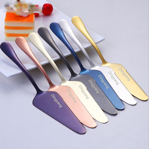 En Acier inoxydable Gâteau <span class=keywords><strong>Pizza</strong></span> Pelle Couteau Couteau À Beurre Fromage Dessert Couverts Ustensiles De Cuisson Gâteau <span class=keywords><strong>Spatule</strong></span> - Product Image 3