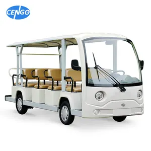 Cengo NL-NL114D 10 승객 좌석 리조트 사용을위한 고전적인 디자인 전기 관광 자동차 전기 투어링 버스