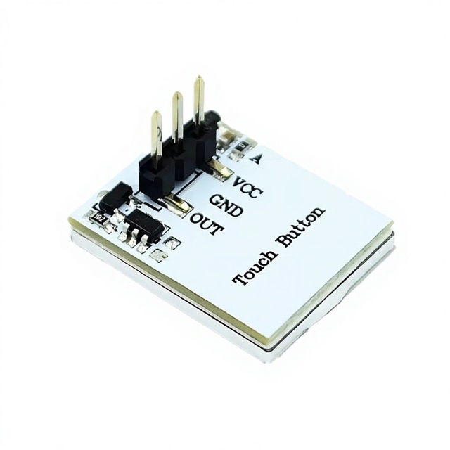 LXD HTTM Series Capacitive Touch Switch Key Module 27V-6V Strong Anti-Interference Five Colors (Blue Red Yellow Green)