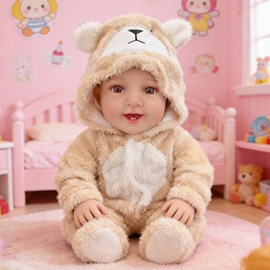 Bambola Reborn in Vinile da 17 Pollici, Simulazione Realistica, per Compagnia di Bambini 4-6 Anni, Vendita Calda Transfrontaliera all'Ingrosso - Product Image 5