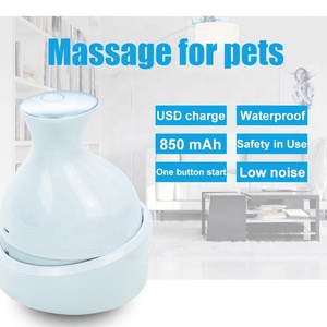 Masajeador eléctrico de cabeza de gato y perro, aparato vibrador para pelo de gato, masajeador corporal, venta al por mayor - Product Image 5
