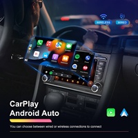 Radio para Auto Podofo 2+64G 7'' Android con CarPlay/Android Auto/GPS/WiFi/RDS/Radio por Red para Audi A4/B6/B7/RS4 para Seat Exeo