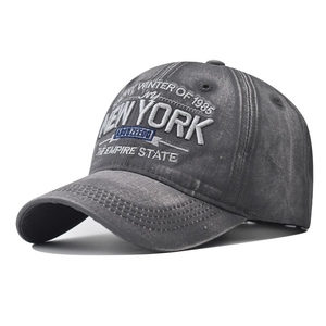 <span class=keywords><strong>Gorra</strong></span> de béisbol retro unisex con letras '<span class=keywords><strong>NEW</strong></span> <span class=keywords><strong>YORK</strong></span>', estilo lavado y desgastado, deportiva, con patrón urbano transfronterizo, a la moda y con personalidad. - Product Image 6