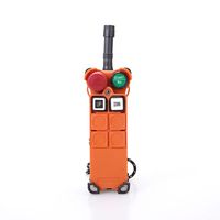 Télécommande RF sans fil F21-2D pour pièces de grue, étanche IP65, portée 100m